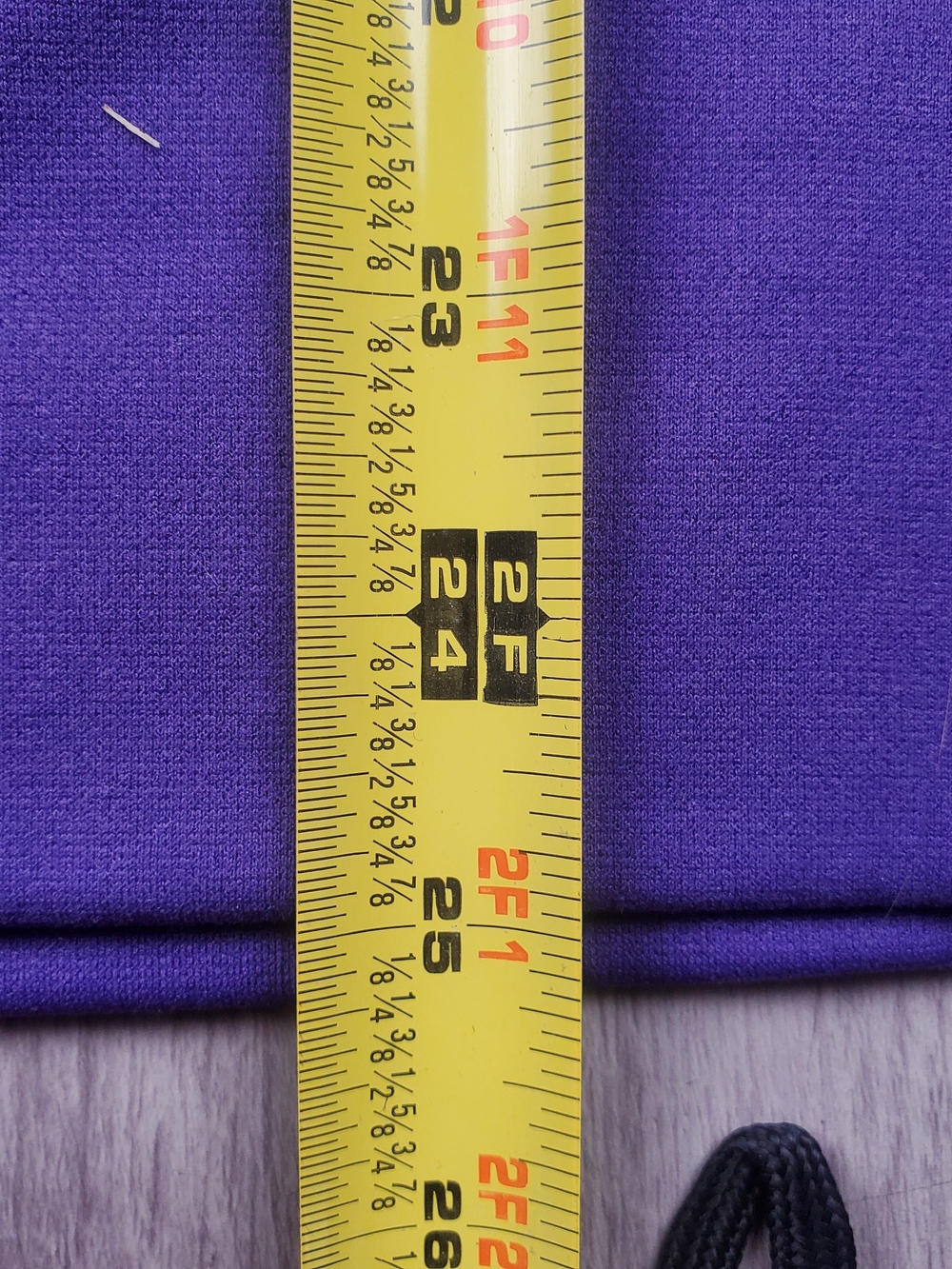Nike Therma-Fit Pullover Hoodie Women’s Medium Purple Gray Swoosh Sweatshirt - Picture 7 of 11